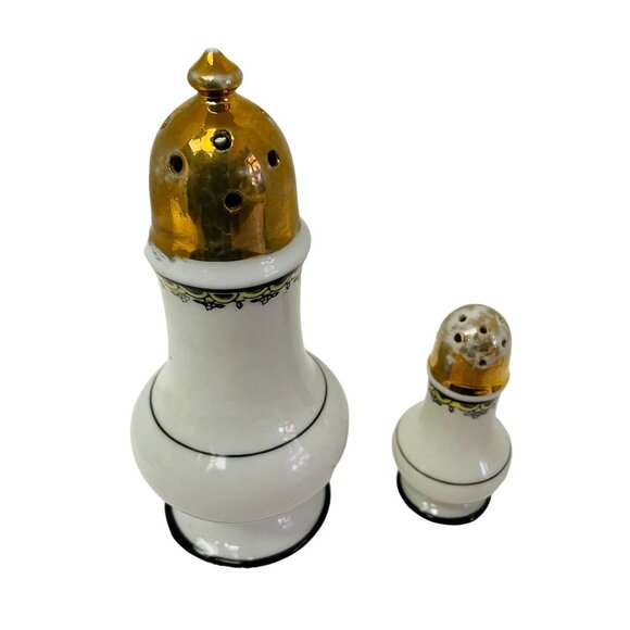 VTG Noritake Handpainted Sugar Shaker Made in Japan Gold Top Serveware Pottery.G - Picture 3 of 10